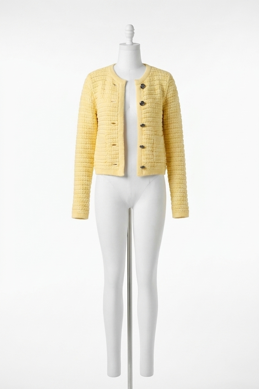 NEW DEAR JOHN DENIM cambria sweater in banana